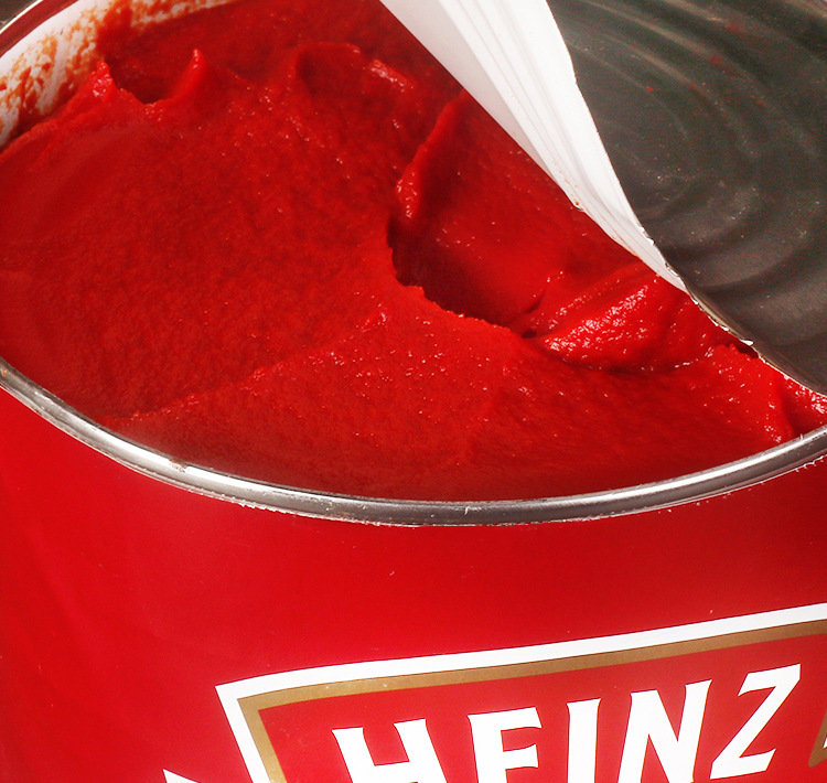 批发亨氏番茄膏3kg烘培番茄酱商用酒店烘焙餐饮调味披萨厨师桶装