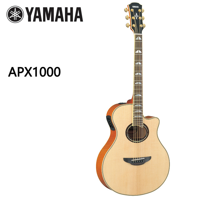 yamaha雅马哈cpx/apx1000 41/40寸面单板民谣电箱木吉他