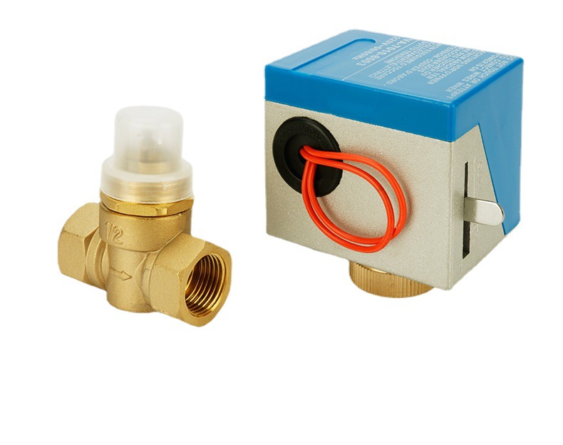 空调风机盘管 电动二通阀 电动阀701 dn20-25三通阀执行器