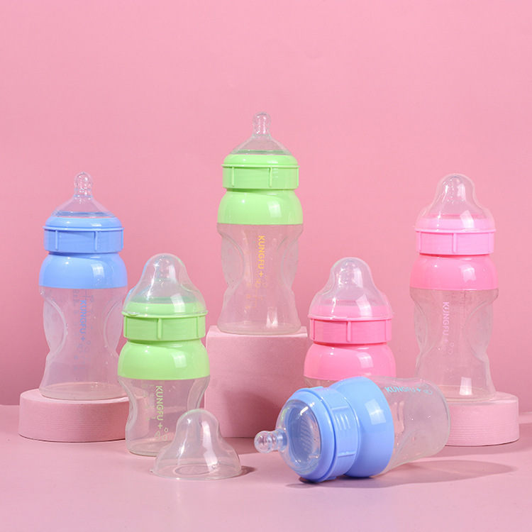 ALG Baby Wide Mouth Feeding Bottle Newborn Feeding Drinking Water Pp Feeding Bottle Maternal and Child Supplies 240ml