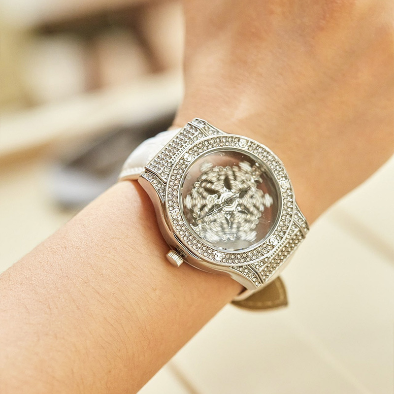 严选t118五芒星新款时来运转手表女满钻女表正品简约轻奢小众学生