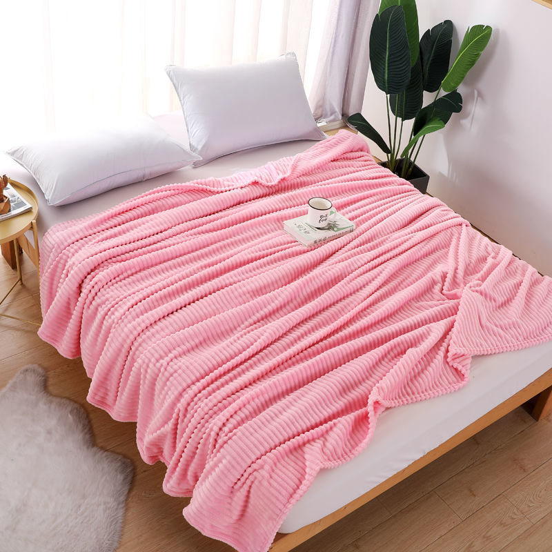 Nap Blanket Four Seasons Blanket More Sizes Thickened Flannel Blanket Winter Single Sofa Blanket Sheets Thin