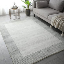 北欧时尚现代简约地毯客厅家用沙发茶几地毯卧室床边毯加厚仿羊绒