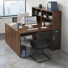 职员办公桌椅组合简约现代员工屏风办公桌4/6四人位电脑办公家具