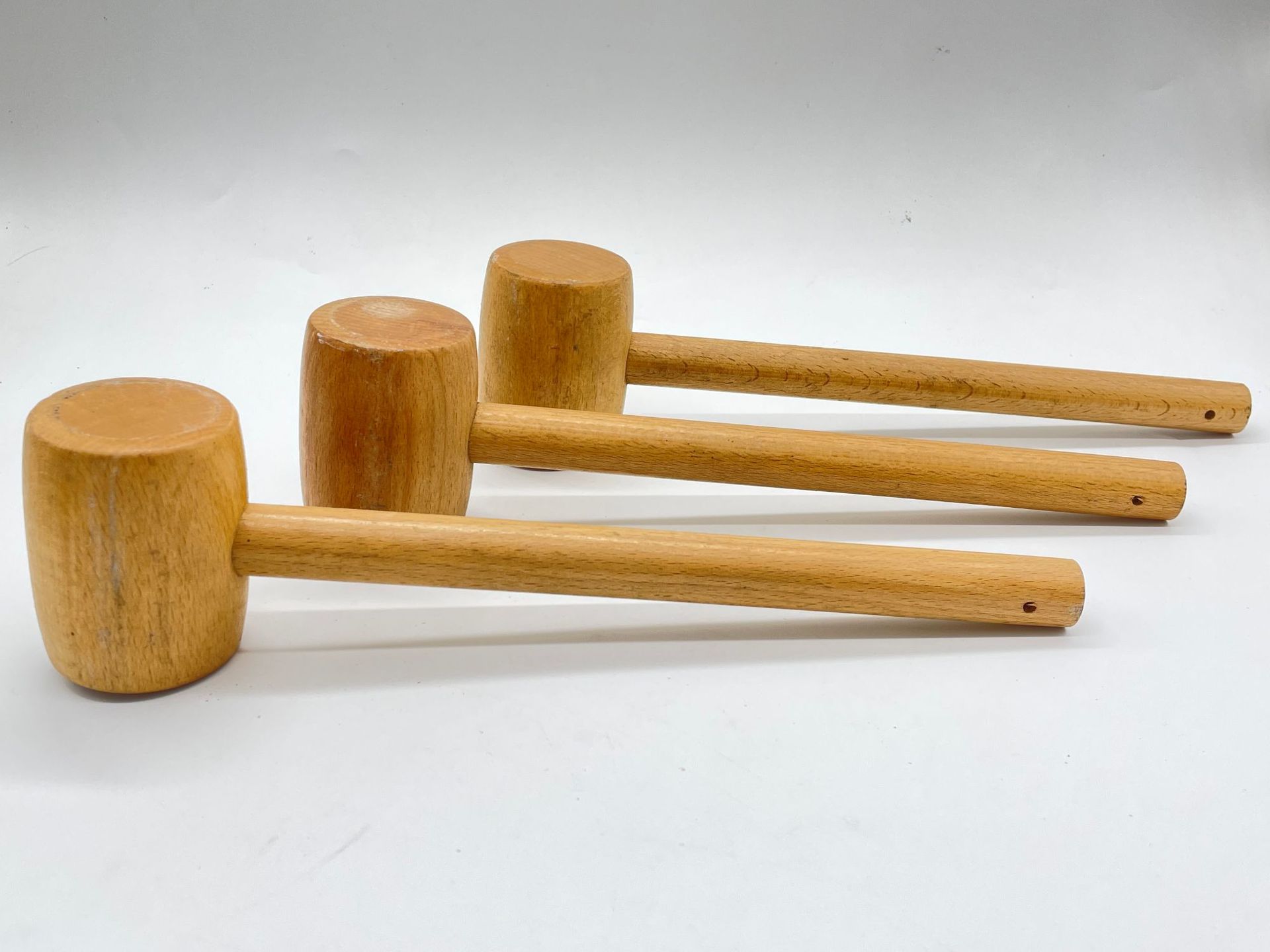 木质按摩锤子拍卖锤木工锤实木考古小木锤儿童手工玩具平头小木槌