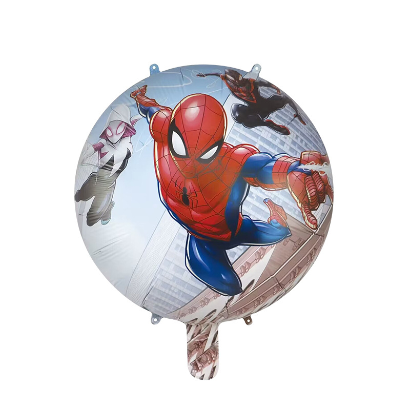 Trending Cartoon Ball 18-Inch Officially Authorized Children's Birthday Party Decoration Layout Props Night Market Stall Balloon
