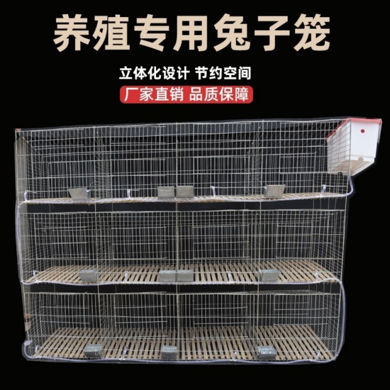 专用兔笼家用兔笼特大号兔窝自动清粪宠物兔子养殖自动清理免清粪