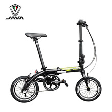 java折叠自行车14英寸16铝合金折叠车变速碟刹男女脚踏单车佳沃X3