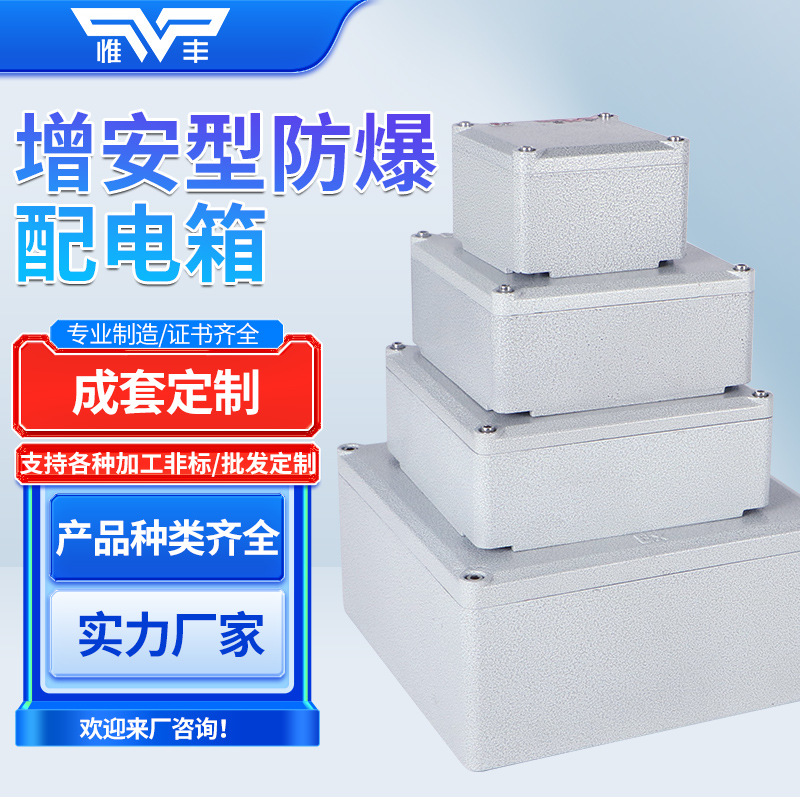 惟丰粉尘防爆检修箱仪表bjx照明动力接线配电柜控制箱电控按钮盒