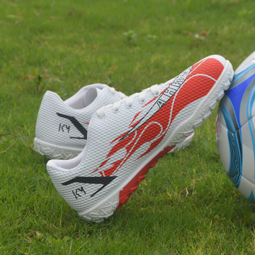 专业儿童足球鞋男款碎钉学生男孩训练专用短钉球鞋24新款跨境外贸