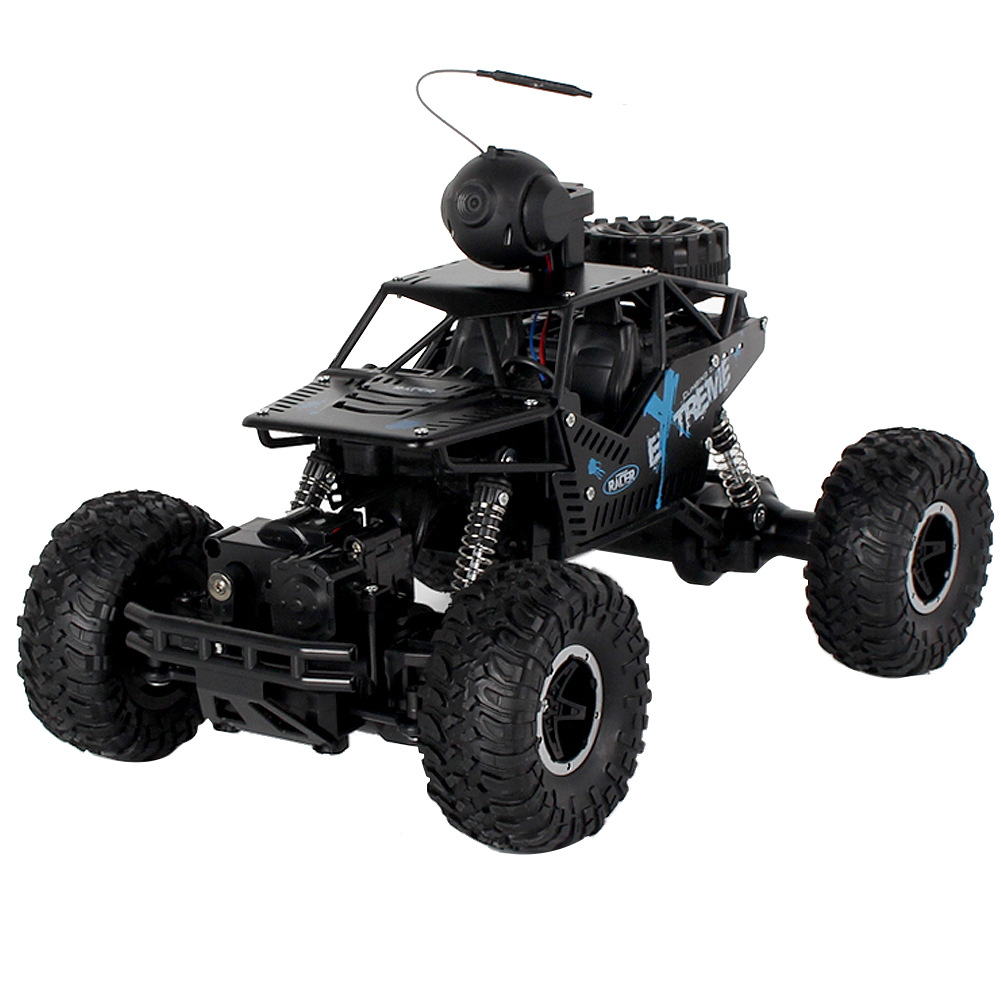 跨境新款摄像遥控车玩具越野车拍照录像手机控制四驱遥控赛车热卖