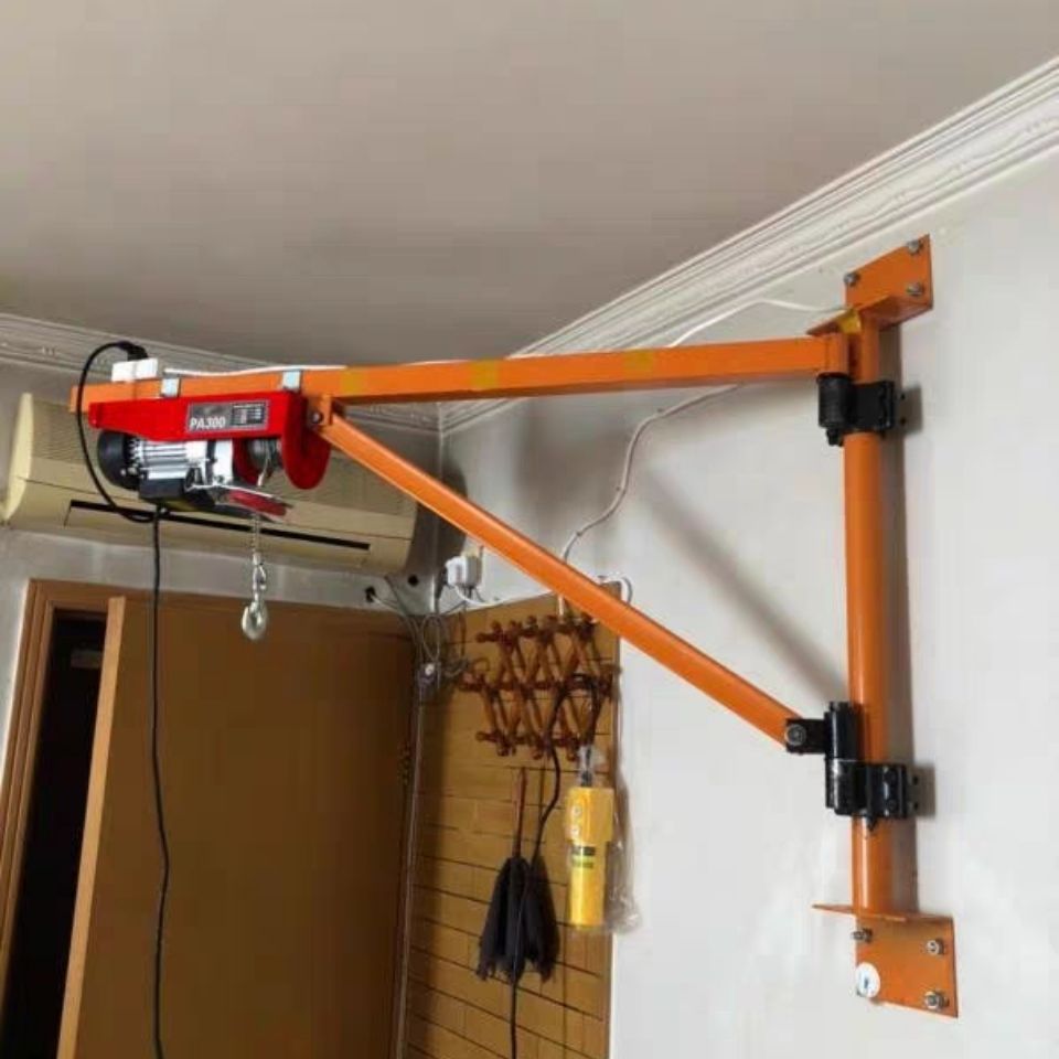 微型电动葫芦220v家用吊机小型提升机卷扬机装修起重墙壁支架