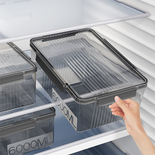 保鲜盒食品级冰箱收纳盒冷冻带盖水果便当密封盒食物饭盒若云