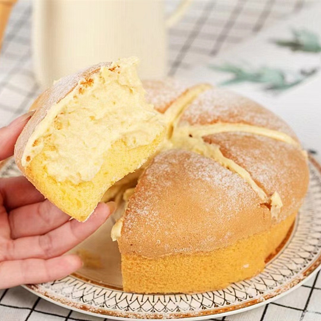 【顺丰快递】舒芙里冰乳酪蛋糕220g/盒 椰子灰/黑芝麻/榴莲味