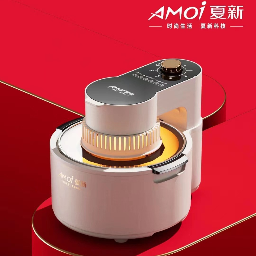 夏新新款可视空气炸锅大容量无油烟电炸锅家用多功能电烤箱薯条机