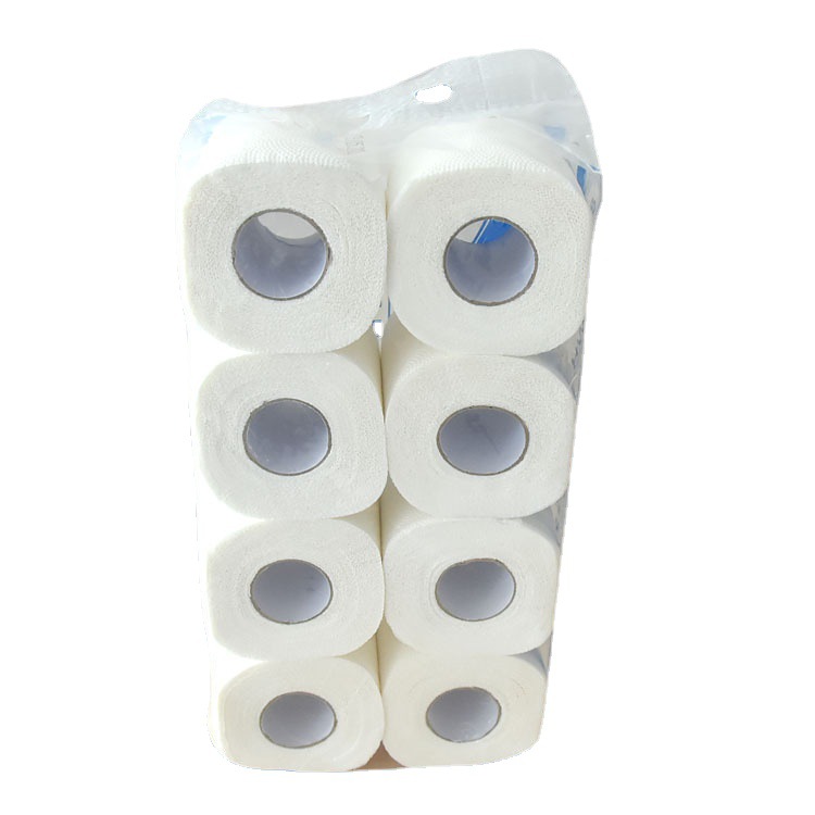 Toilet Paper Cross-Border Toilet Tissue Commercial Hollow Roll with Core Hotel Toilet Paper Foreign Trade Amazon Roll Paper