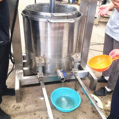 酱盐咸菜压榨机 竹笋压榨脱水设备 鲜笋压滤机器液压式压榨机厂家