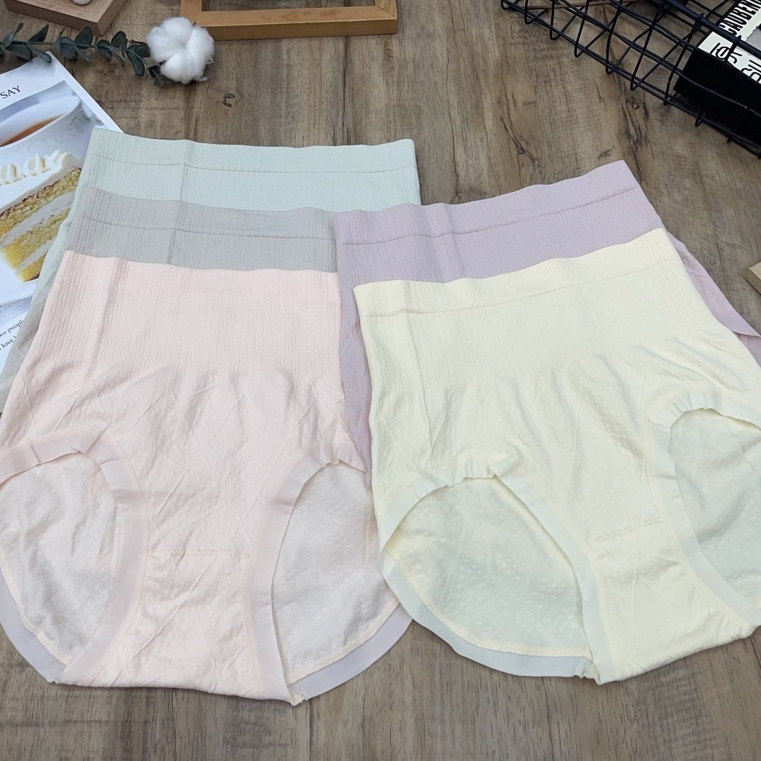 女士内裤高腰无缝锦纶舒适时尚无痕塑形中大版三角裤特价货源批发
