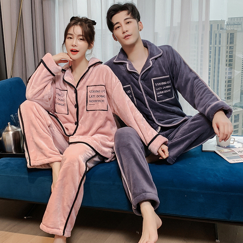 睡衣冬季情侣版