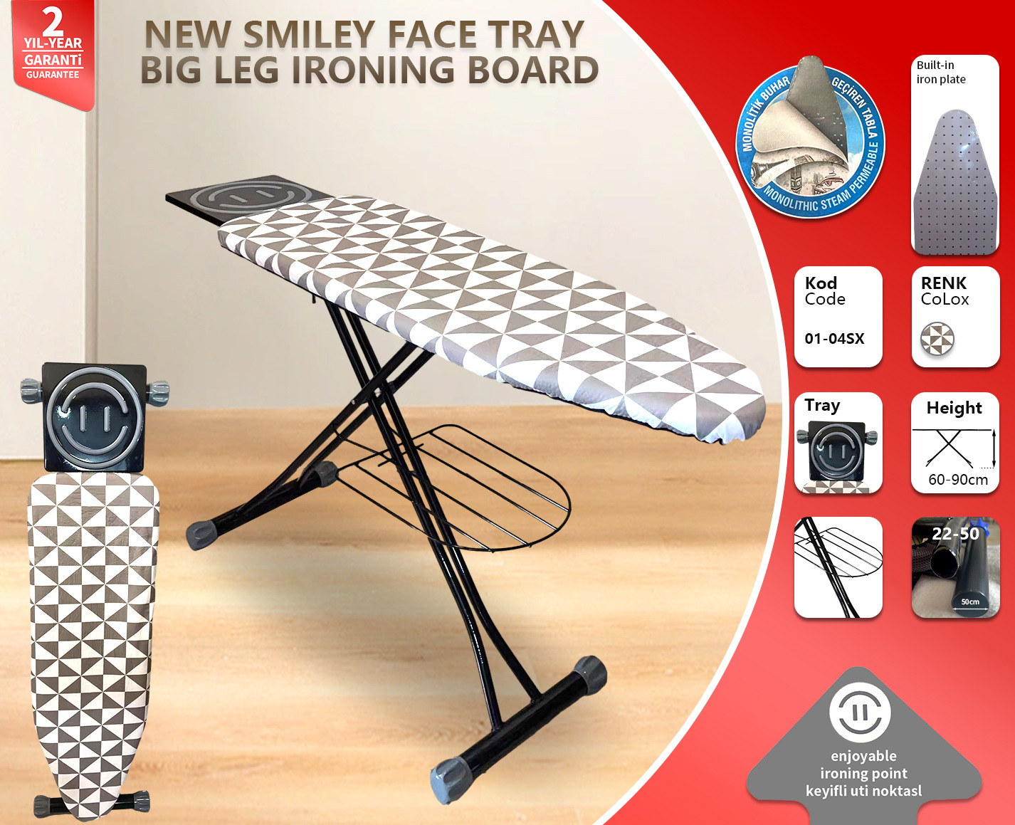 amazon cross-border ironing board sx non-fading cloth foldable vertical household ironing clothes flat rack ironing board