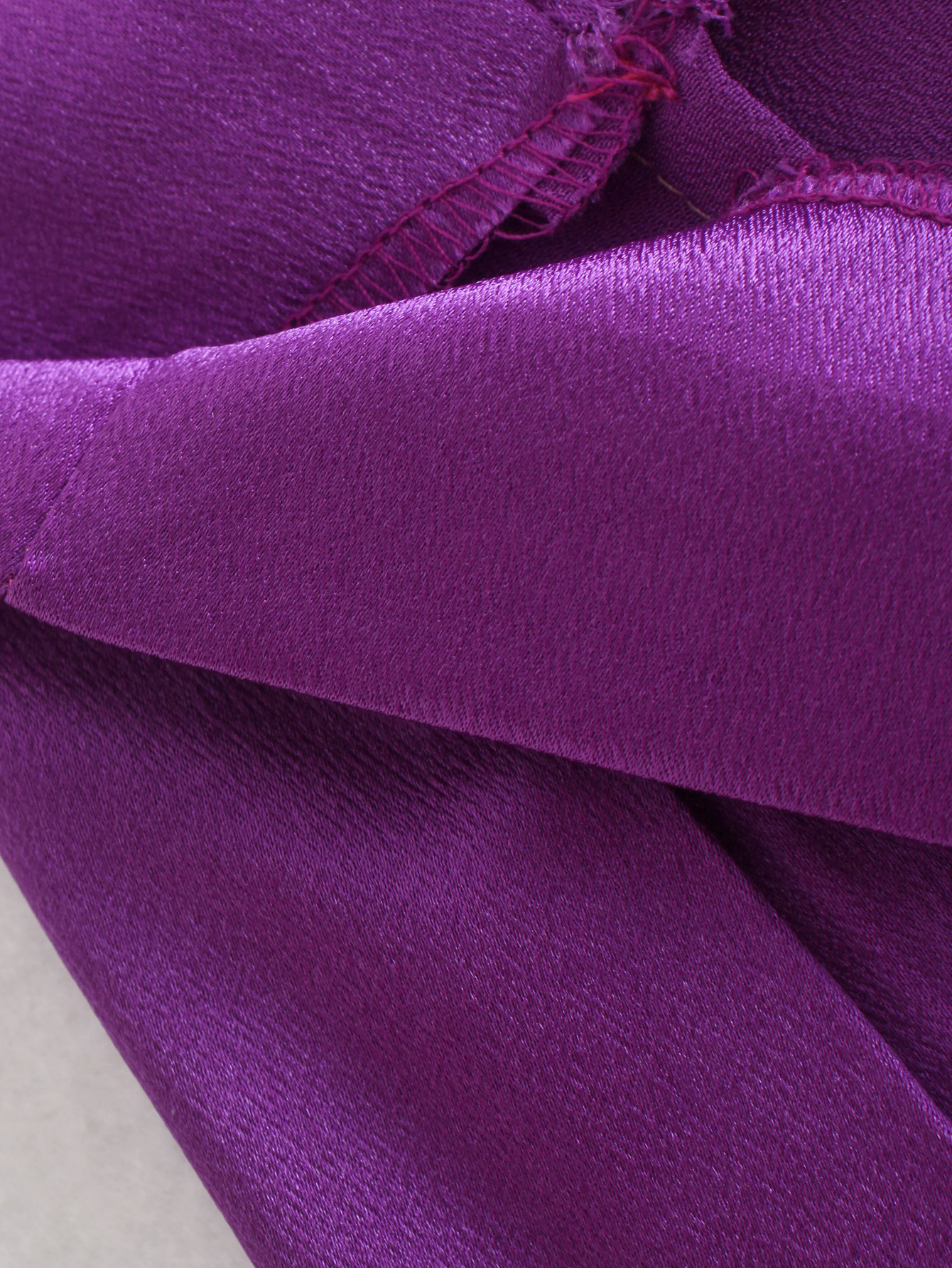 外贸女装2021秋季新款性感名媛紫色亮面缎面质感迷你裙半身短裙