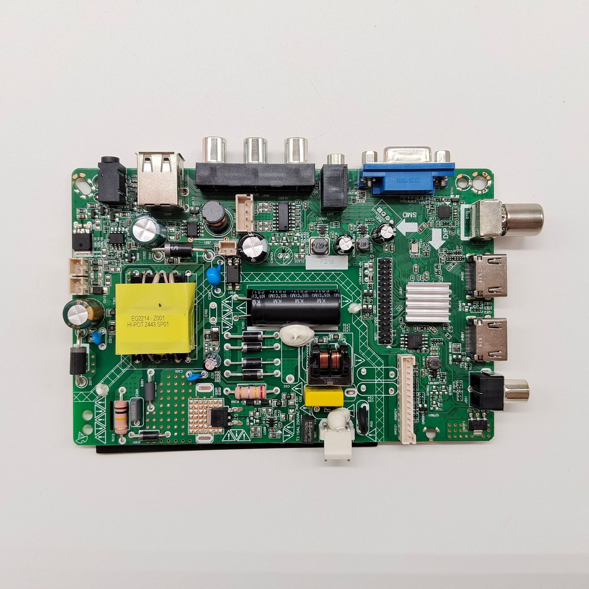 液晶电视主板ZP.63W.818R03 36-46V 朝鲜市场 32—42吋电视机 25W