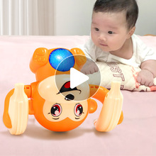 婴儿玩具有声会动宝宝0一1岁6个月3幼儿早教抬头练习男孩女孩