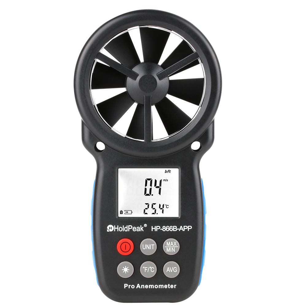 华普hp866a数字一体式风速计便携式测风仪风速测量仪手持式