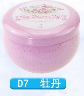 Cross-Border Southeast Asia Tinplate Can Fragrance Organic Essence Oil Soy Wax Vietnam Thailand Dry Flower Fragrance Candle