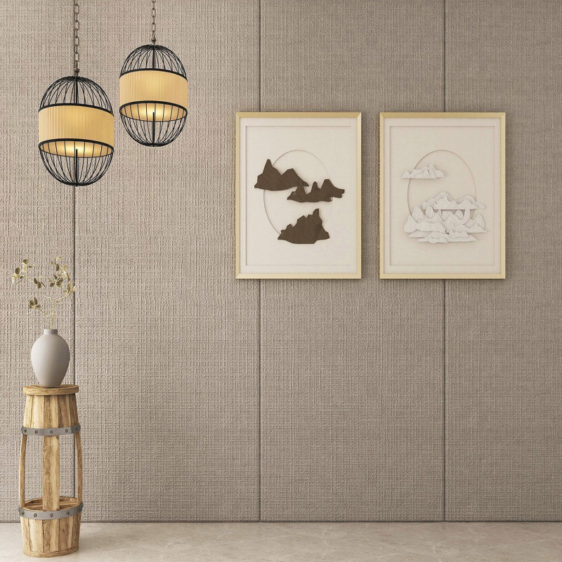 直播间布置直播背景布3d立体简约风大气服装红室内拍照摄影墙布景