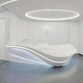 杜邦人造石异形服务台吧台流水台柜台