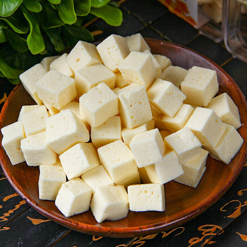 格日勒阿妈奶豆腐内蒙古干奶酪块蒙古奶酪即食手工奶制品零食奶食