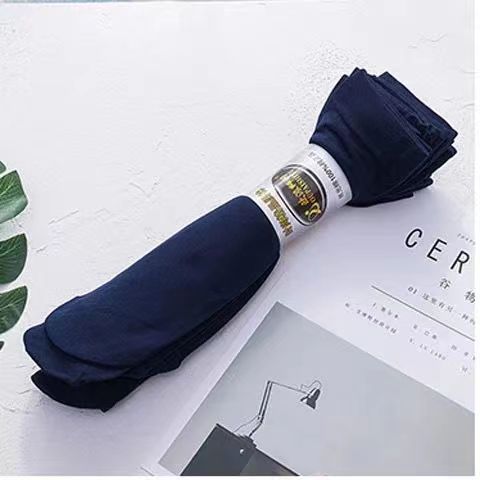 Socks Men's Thin Mid-Calf Length Men's Socks Men's Business Socks Spring and Summer Men's Stockings Men's Ice Silk Zhuji Socks