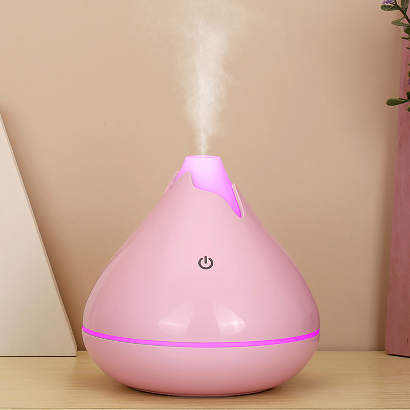 2021 New Desktop USB Humidifier Colorful Night Lamp Home Office Mute Air Aromatherapy Humidifier