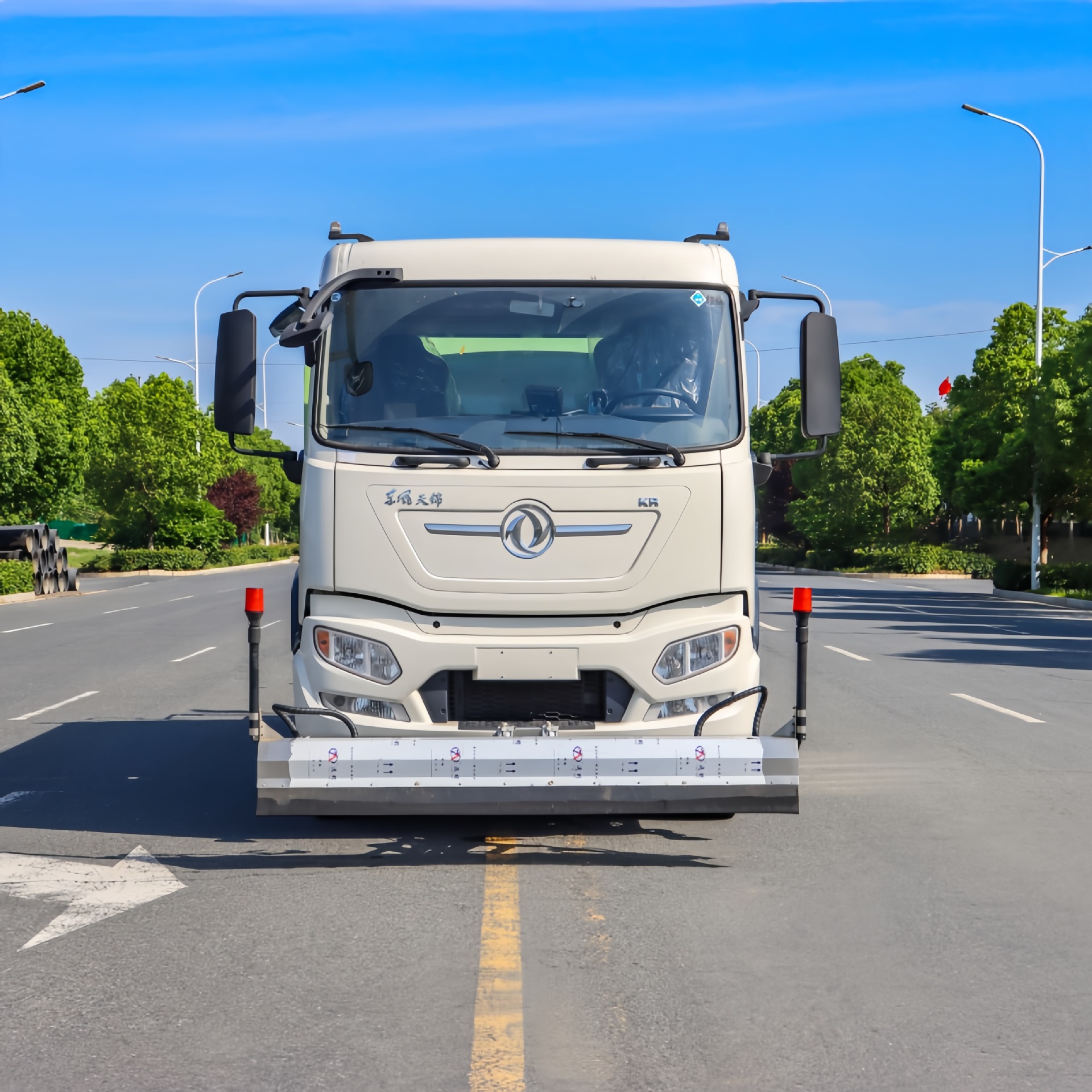 东风天锦纯电动清洗洒水车10方容积 单桥新能源绿化喷洒车冲洗车