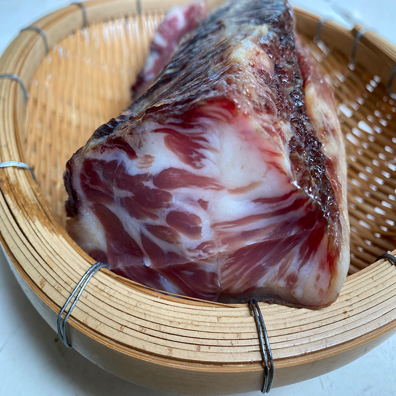 雪花牛肉干巴清真回族腌制半干500g云南腾冲保山特产黄牛肥瘦腊肉