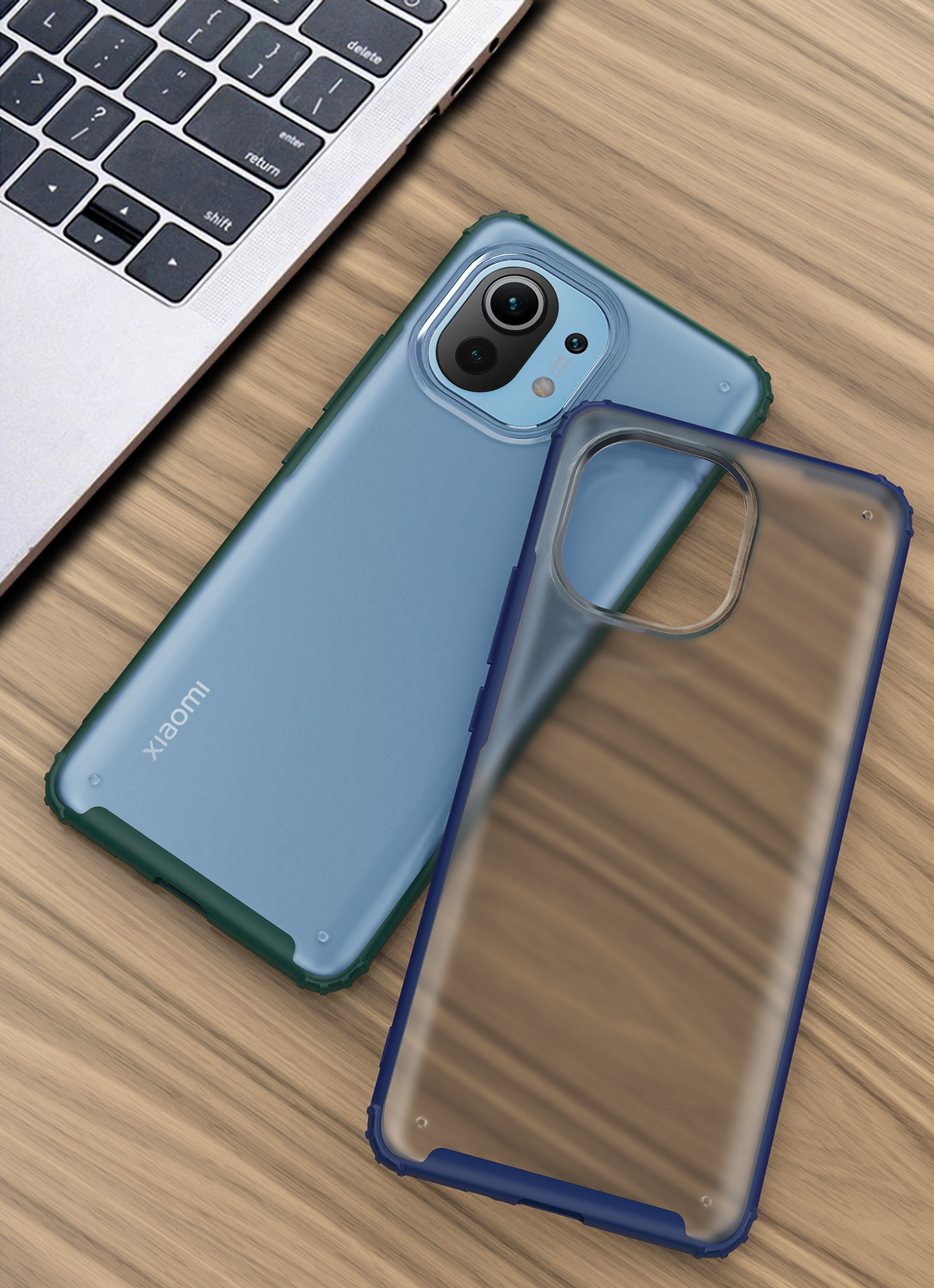 工厂直接适用小米11手机壳护甲二合一肤感防摔壳xiaomi 11保护壳