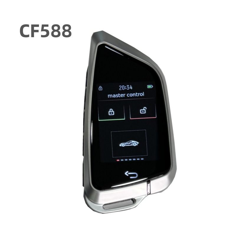 cf588刀锋液晶钥匙lcd car key适用改装宝马刀锋款触摸屏汽车钥匙