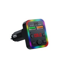 汽车带电压检测功能蓝牙MP3播放器 车载USB/PD口充电适配器