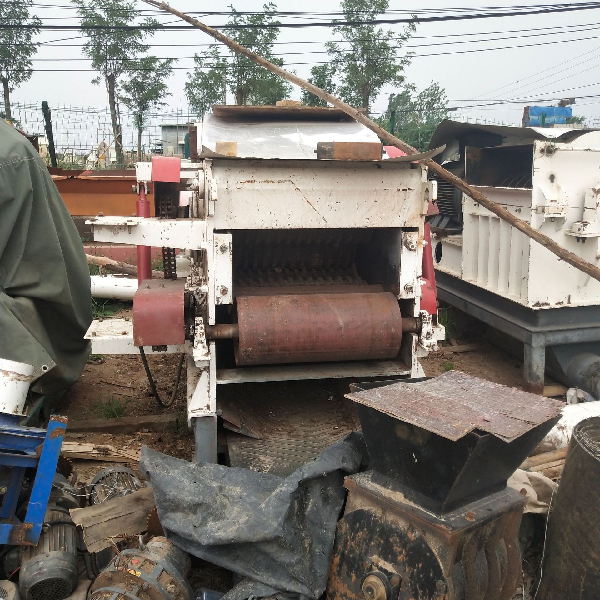 削片机木材鼓式林业机械 木材切片粉碎机 216型全自动鼓式削片机
