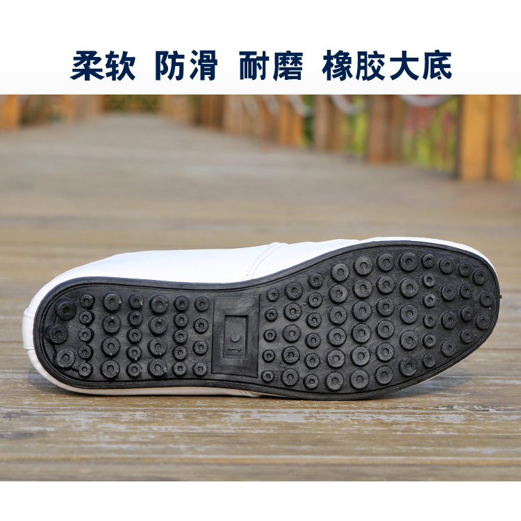 Spring and Autumn Men's Casual Shoes Small Leather Shoes Fashionable Men's Shoes Social Guy Peas Shoes Korean Shoes Men's Easy Wear Shoes