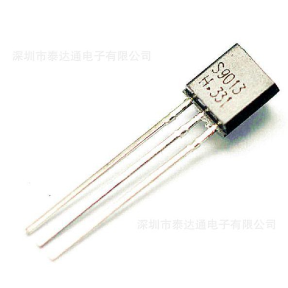 厂家现货S9013 TO-92封装 500mA 40V 丝印J3直插三极管NPN晶体管