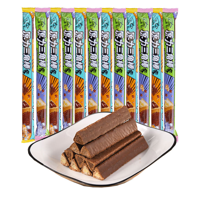 帝诺原力三角棒22g/包 三角酥巧克力夹心饼干整盒20包批发-阿里巴巴