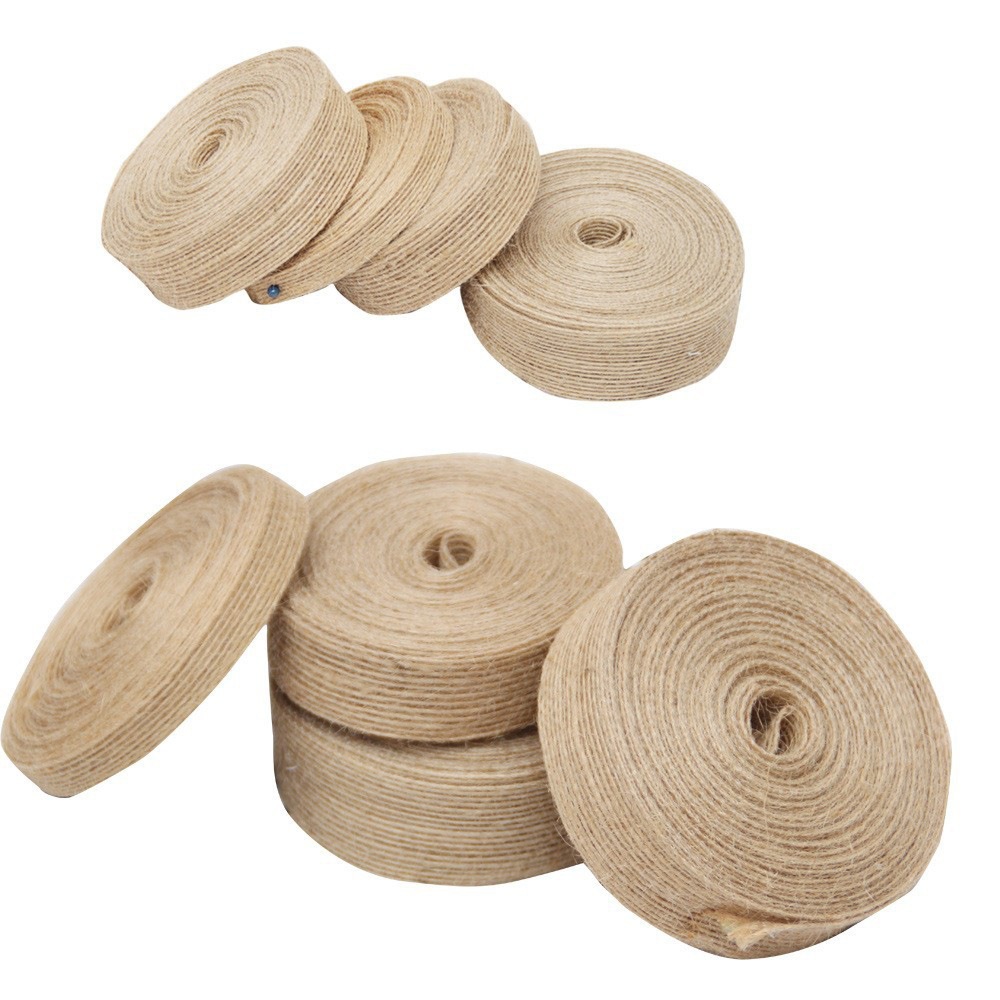 8cm黄麻绳diy礼品花束 工艺品装饰织带鱼丝麻蝴蝶结打包带-阿里巴巴