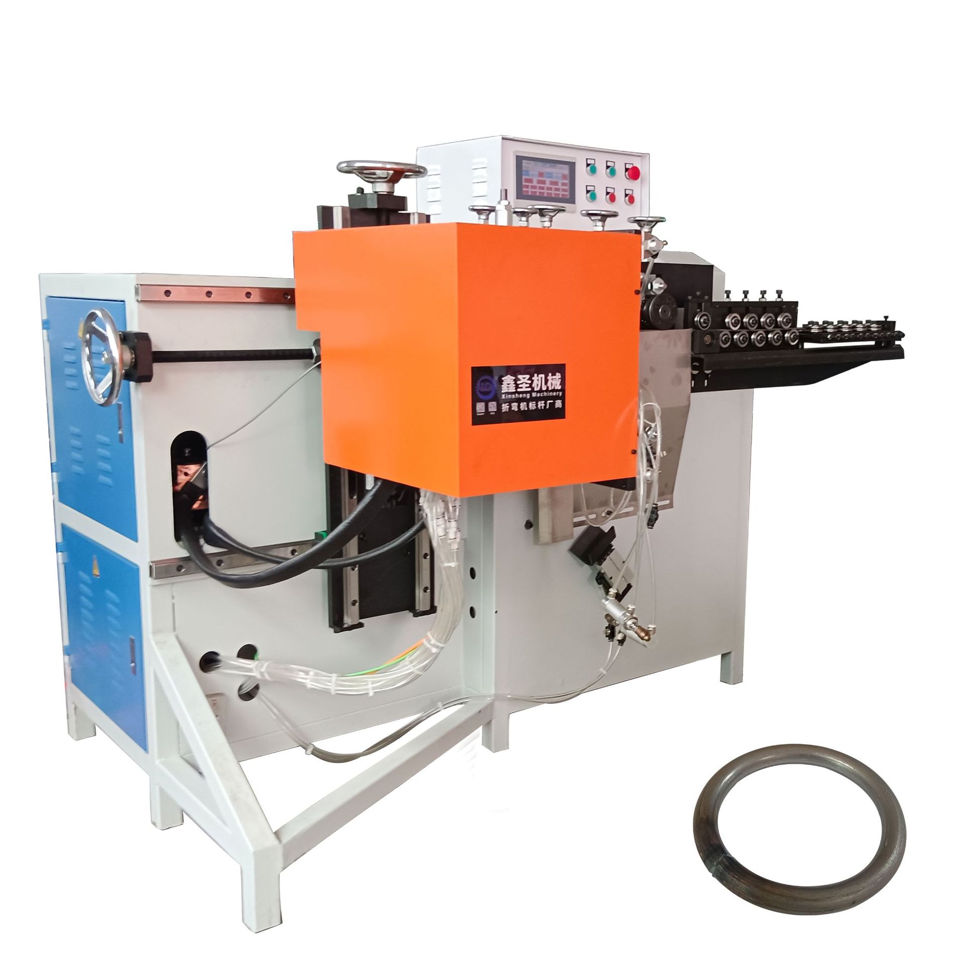 打圈对焊一体机 铁艺圆圈机 制圈机 圈子机 圆环机 折弯机