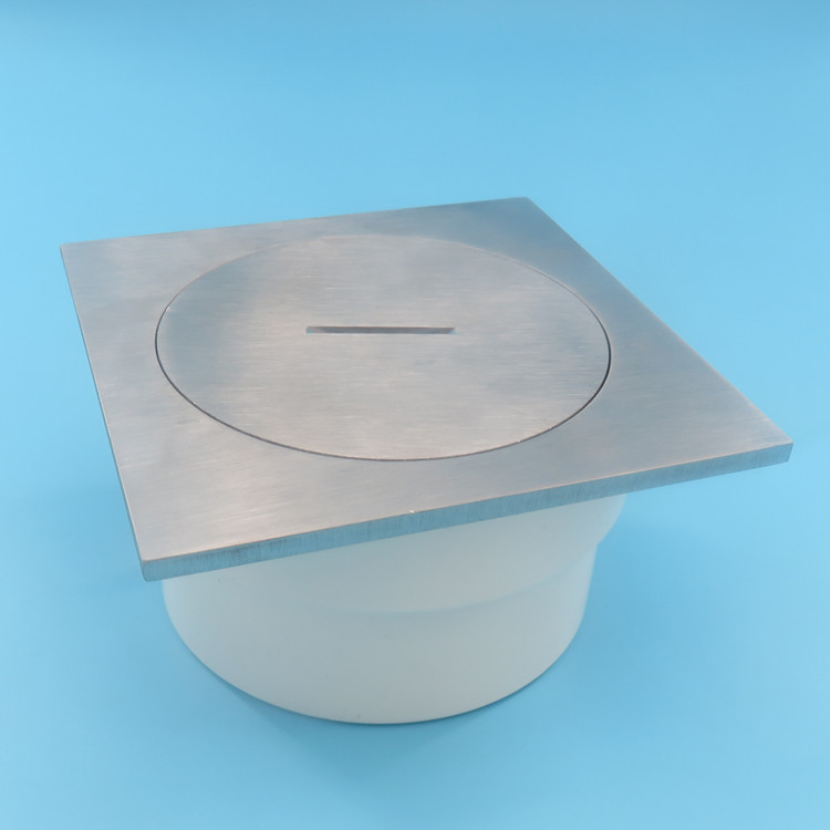 工程304不锈钢清扫口dn5075110地面检查口pvcu排水管用