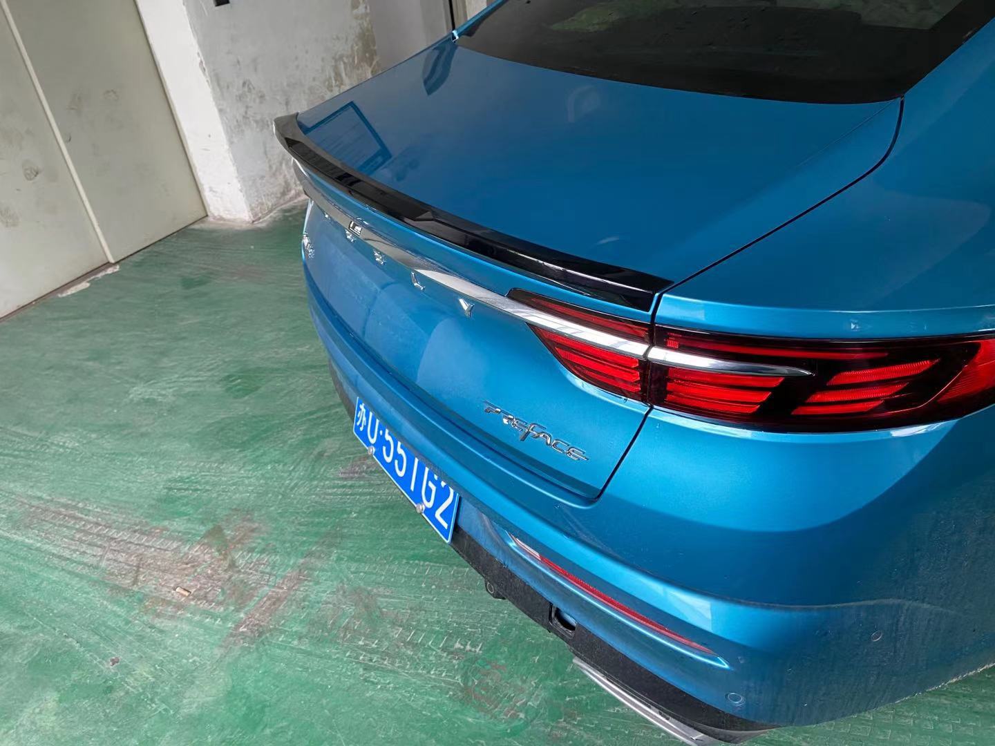 适用于吉利星瑞尾翼abs碳纤纹定风尾翼跑车飞机尾翼外饰改装