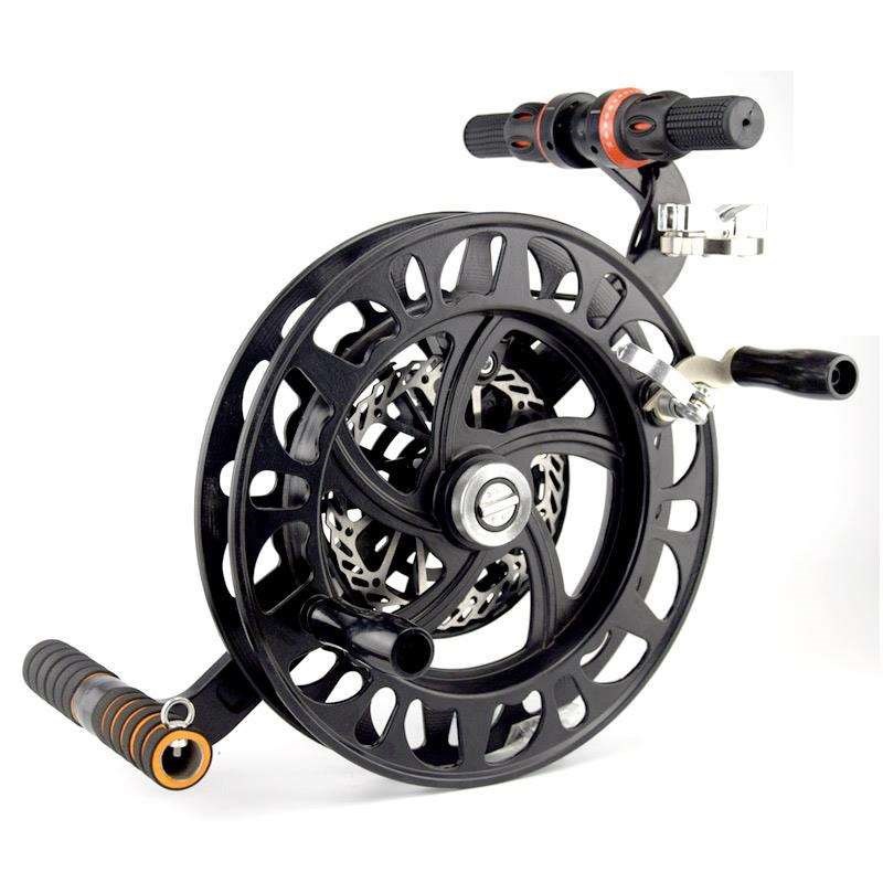 电动风筝收线器动风筝收线器电动收线轮防倒转碟刹背带轮大型助力