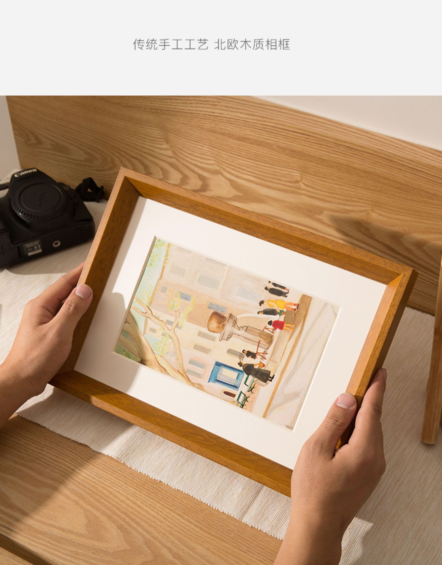 亚克力相框实木大相框挂墙a3营业执照画框外框拼图框定作任意尺寸