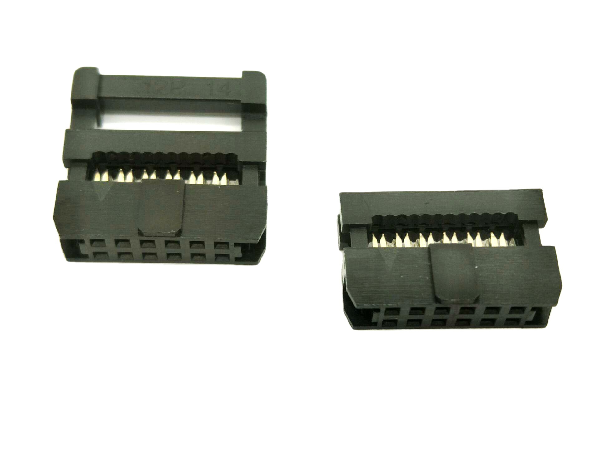 0mm间距 fc-12p 2*6pin压线头3件套idc排线插头-阿里巴巴